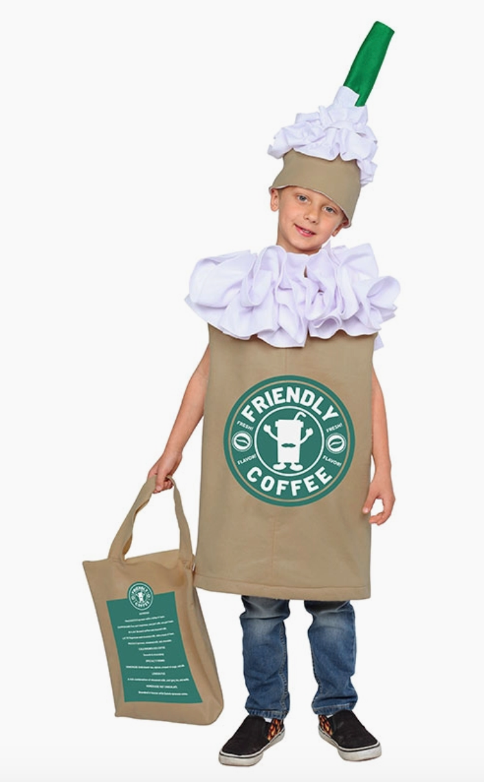 Kids Frappuccino Costume