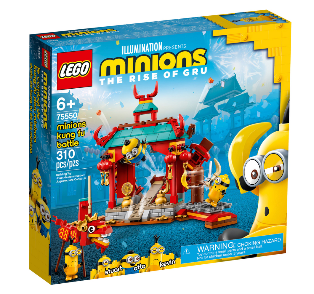 Lego Minions Kung Fu Battle 75550