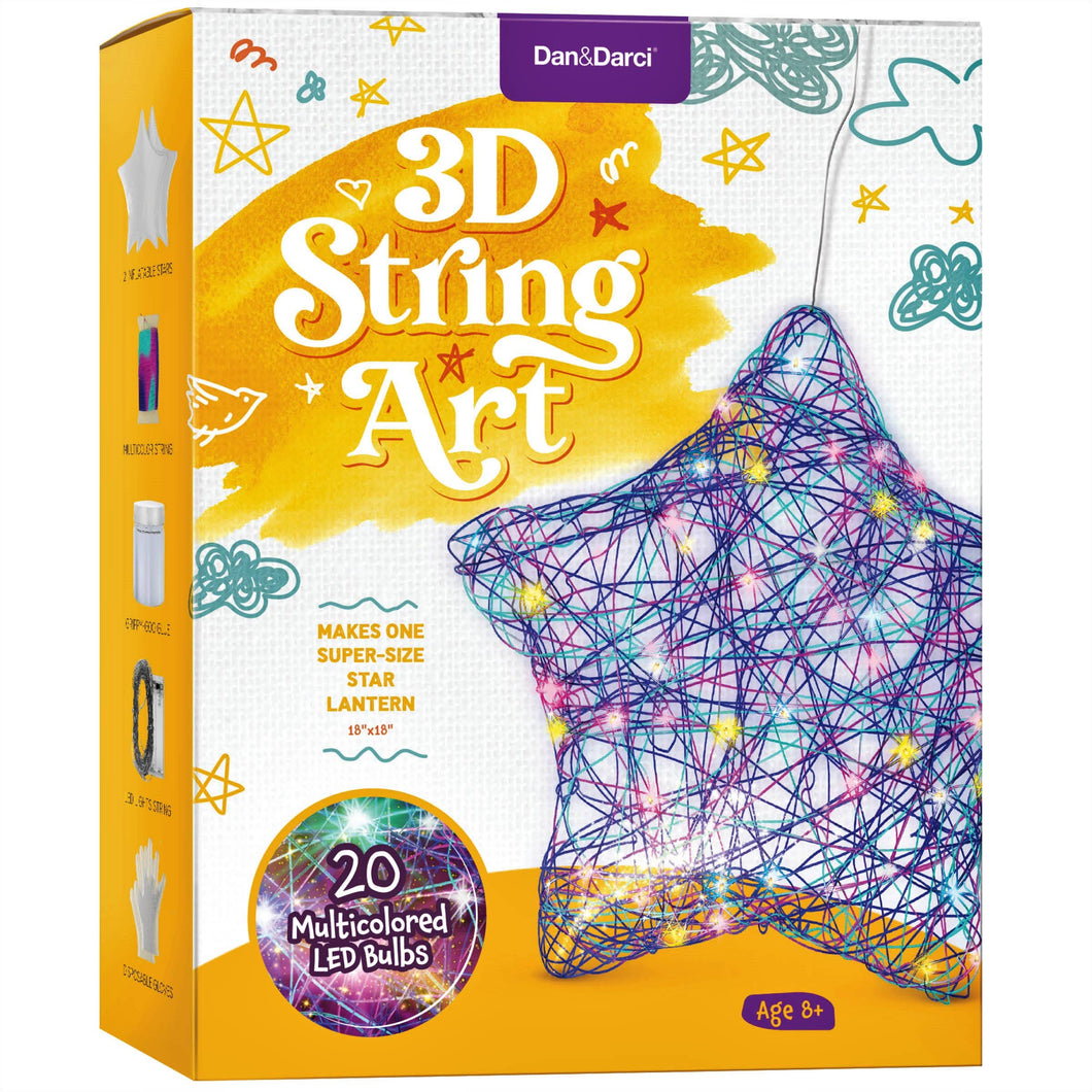 Dan&Darci - Star 3D String Art Kit