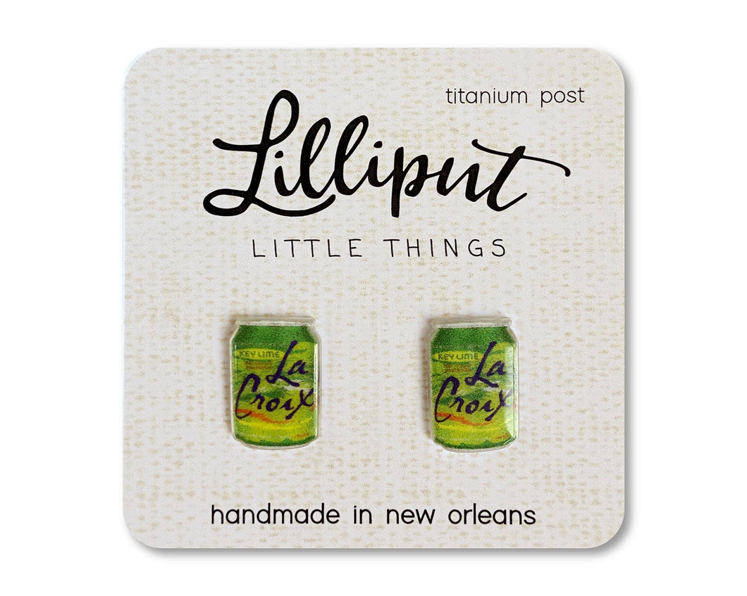 Lilliput Little Things - Sparkling Beverage Earrings