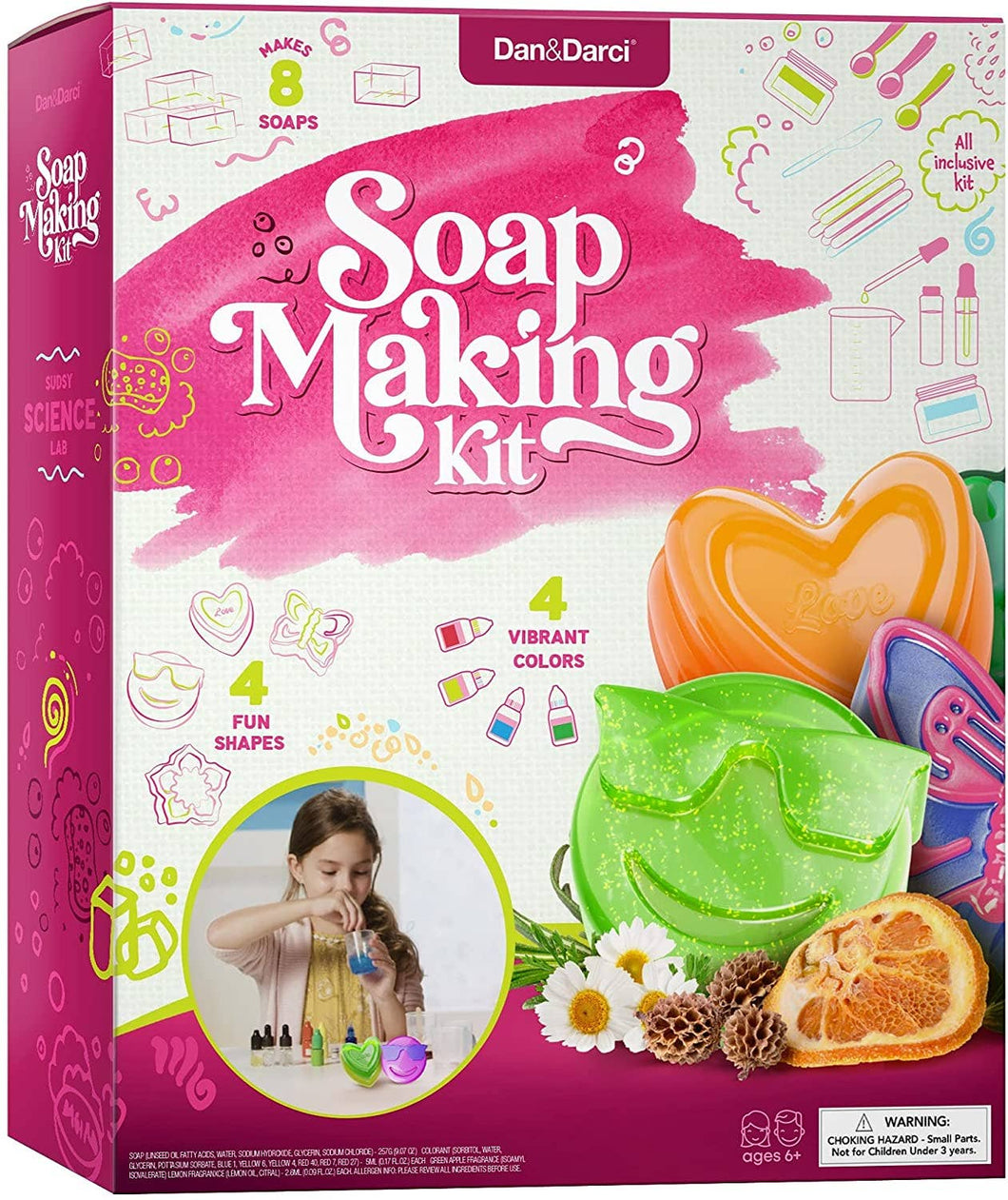 Dan&Darci Soap Making Kit for Kids