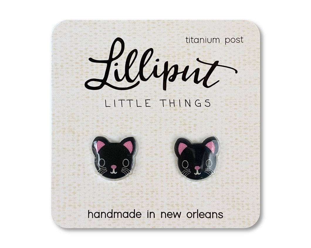 Lilliput Little Things - NEW Cute Kitty Cat Earrings