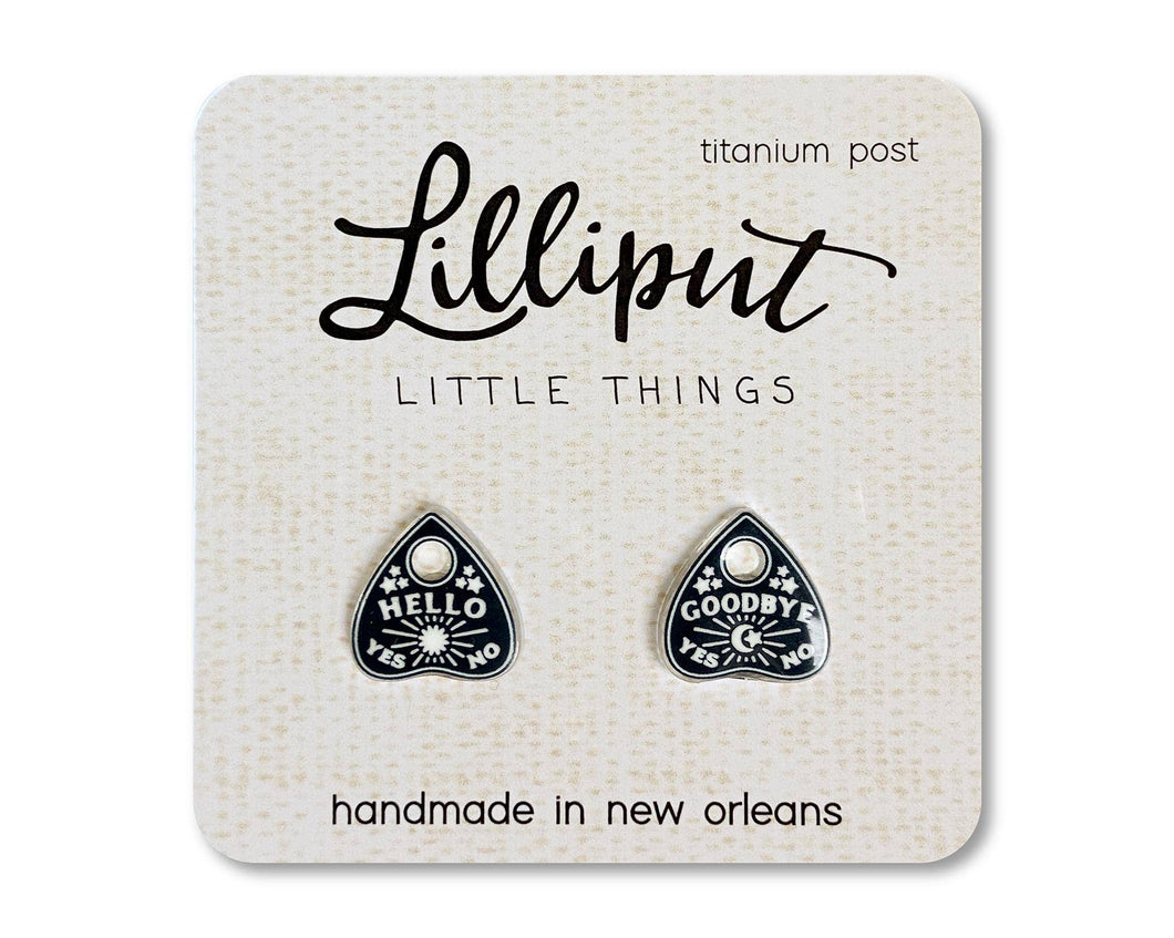 Lilliput Little Things - NEW Spooky Planchette Earrings