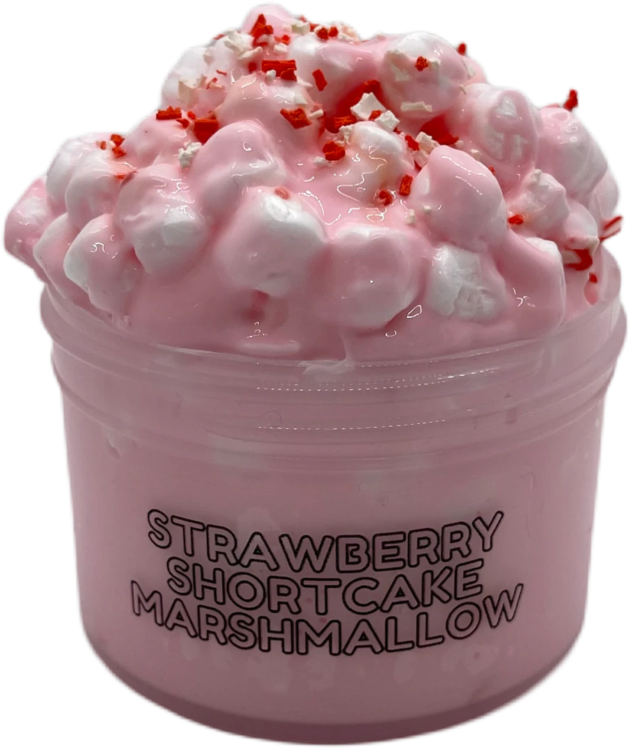 Glitter Slimes Strawberry Shortcake Marshmallow